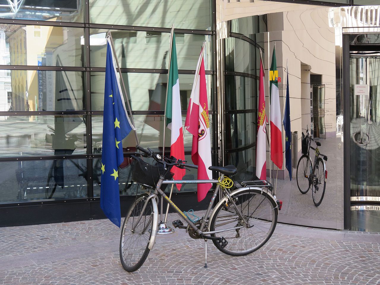 Der Eingang des Mart in Rovereto